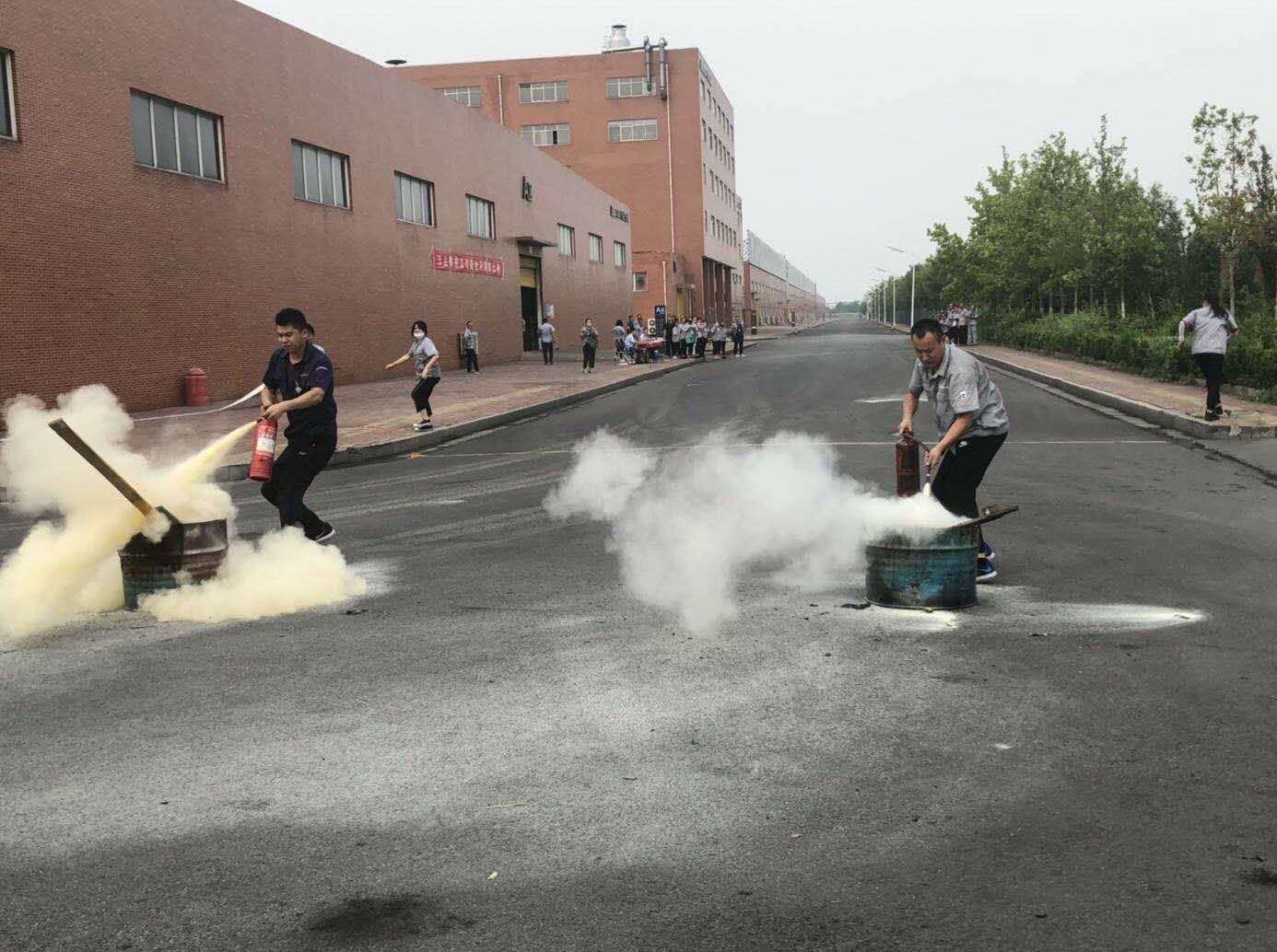 供应公司成功举办“消防技能比武”活动